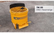 Balde de betão com maga -2 m3
